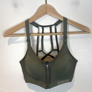 Victoria's Secret Sport Bra in Olive Green